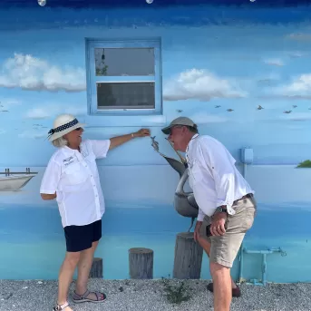 Pine island mural