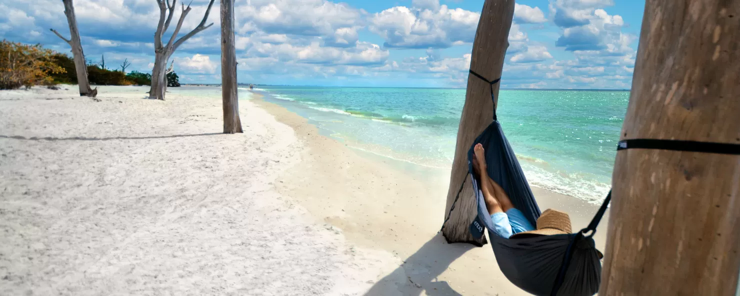 Take a nap on the beach