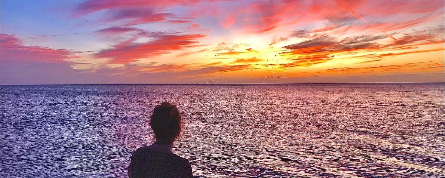 Breathtaking sunsets fill the sky every night